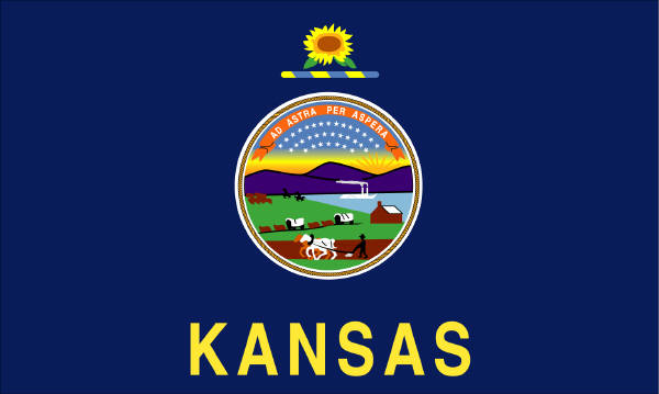 Printable Kansas State Flag - Printable Word Searches